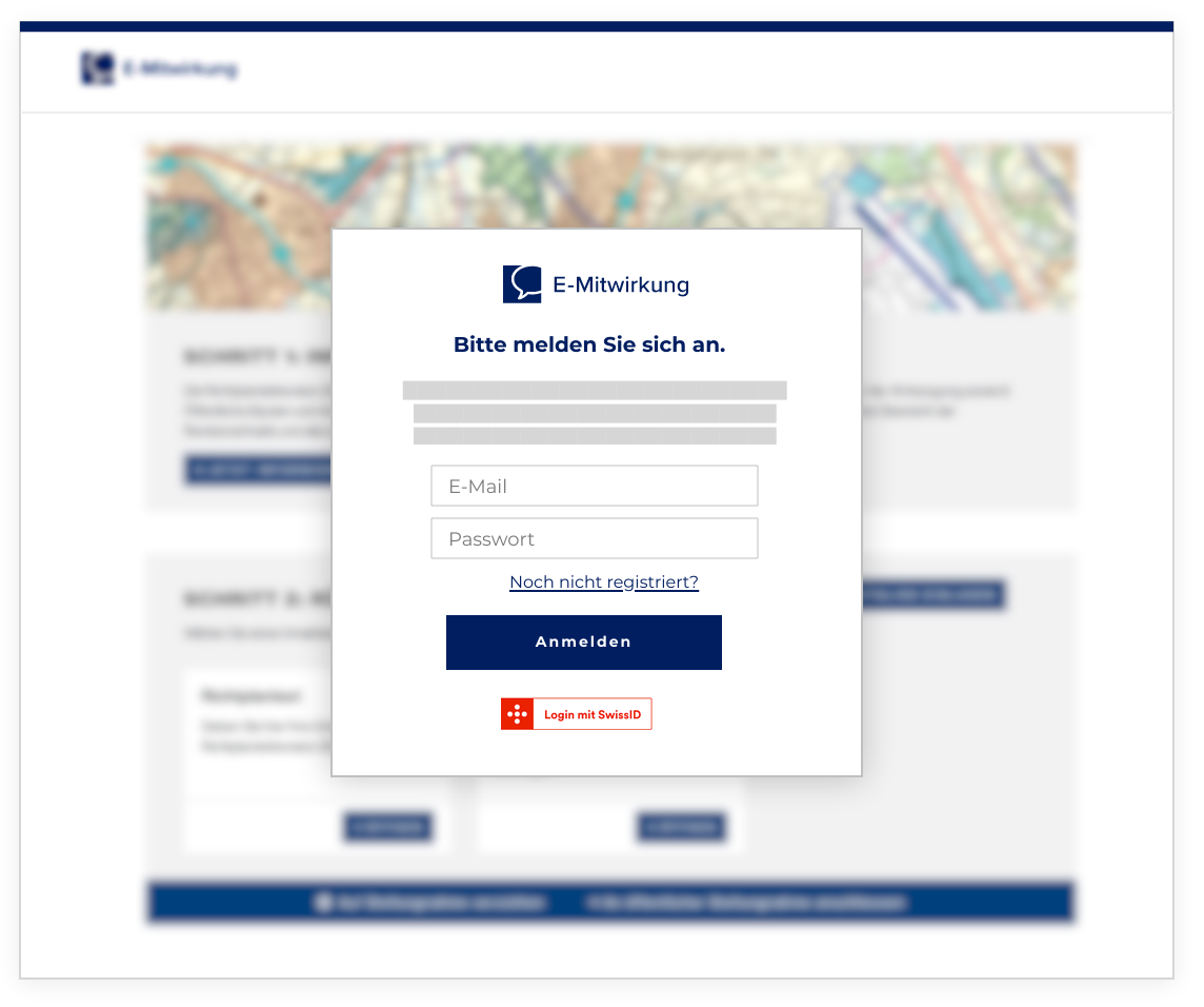 Öffentliche oder geschlossene Mitwirkungen